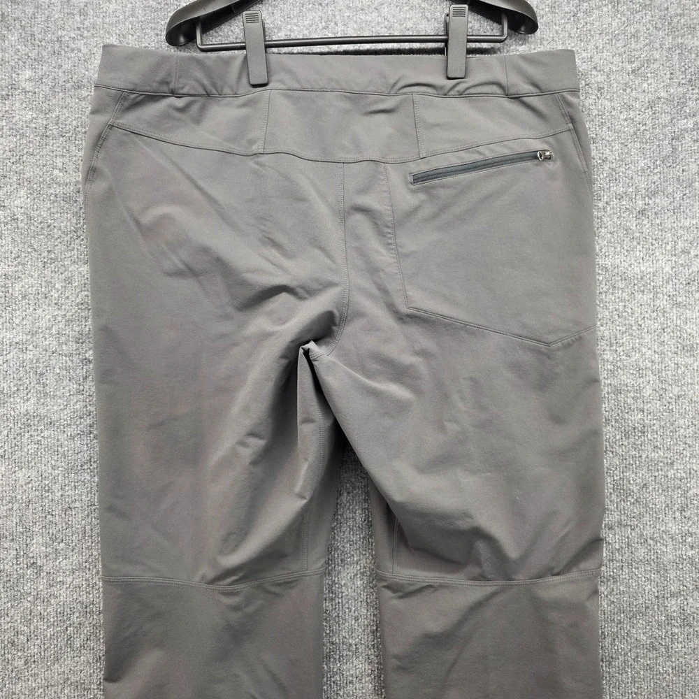 REI Co-op Mens Gray Technical Hiking‎ Pants 40W x 30L Stretch Articulated Knee